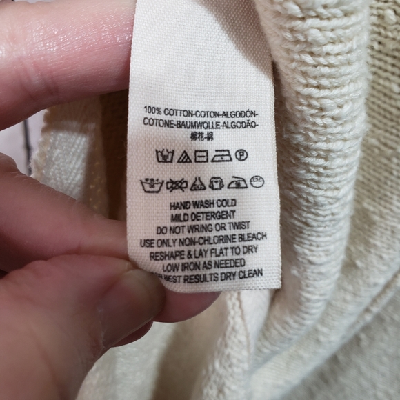 Free People Soul Sister Cotton Zip Long Cardigan S - Picture 7 of 8